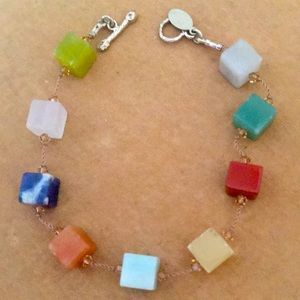 Margo Morrison Semi Precious Stone Bracelet.